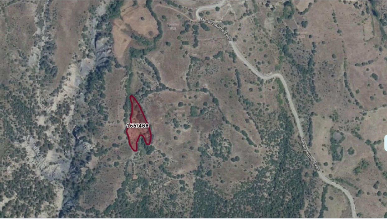KASTAMONU ARAÇ TAVŞANLI KÖYÜNDE 1085M² HİSSELİ TARLAMIZ SATILIK - KASTAMONU ARAÇ fotoğraf 2